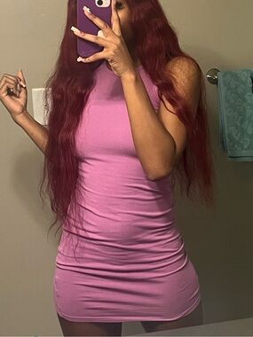 wild fable Purple Mini Bodycon Summer Dress Size XS Perfect for Summer